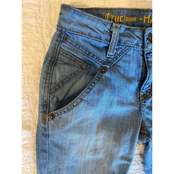 Womens Cruel Denim Jeans “Hannah” Size 25/0L  98% Cotton 2% Spandex Bootcut - Picture 4 of 12